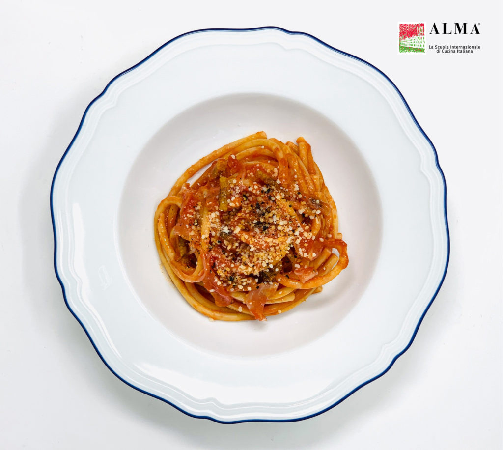 BUCATINI ALL’AMATRICIANA BUCATINI ALL’AMATRICIANA