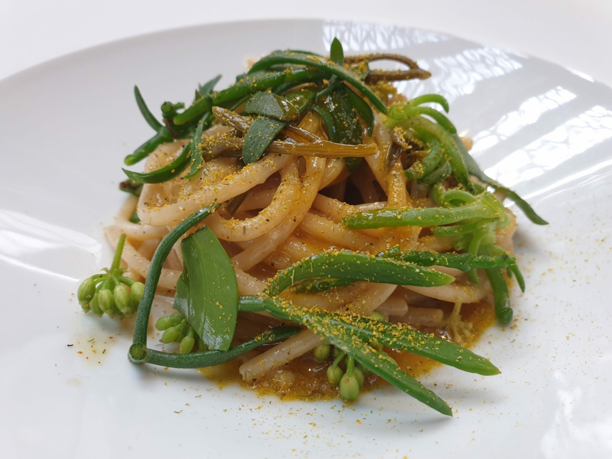 SPAGHETTO ERBE DEL MARE DI EMANUELE SCARELLO SPAGHETTO ERBE DEL MARE DI EMANUELE SCARELLO