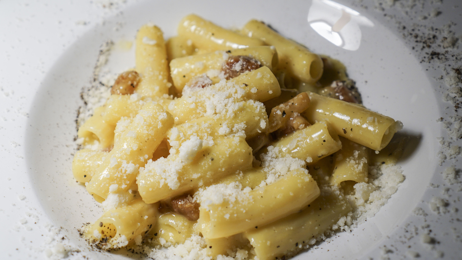 rigatoni carbonara baccano